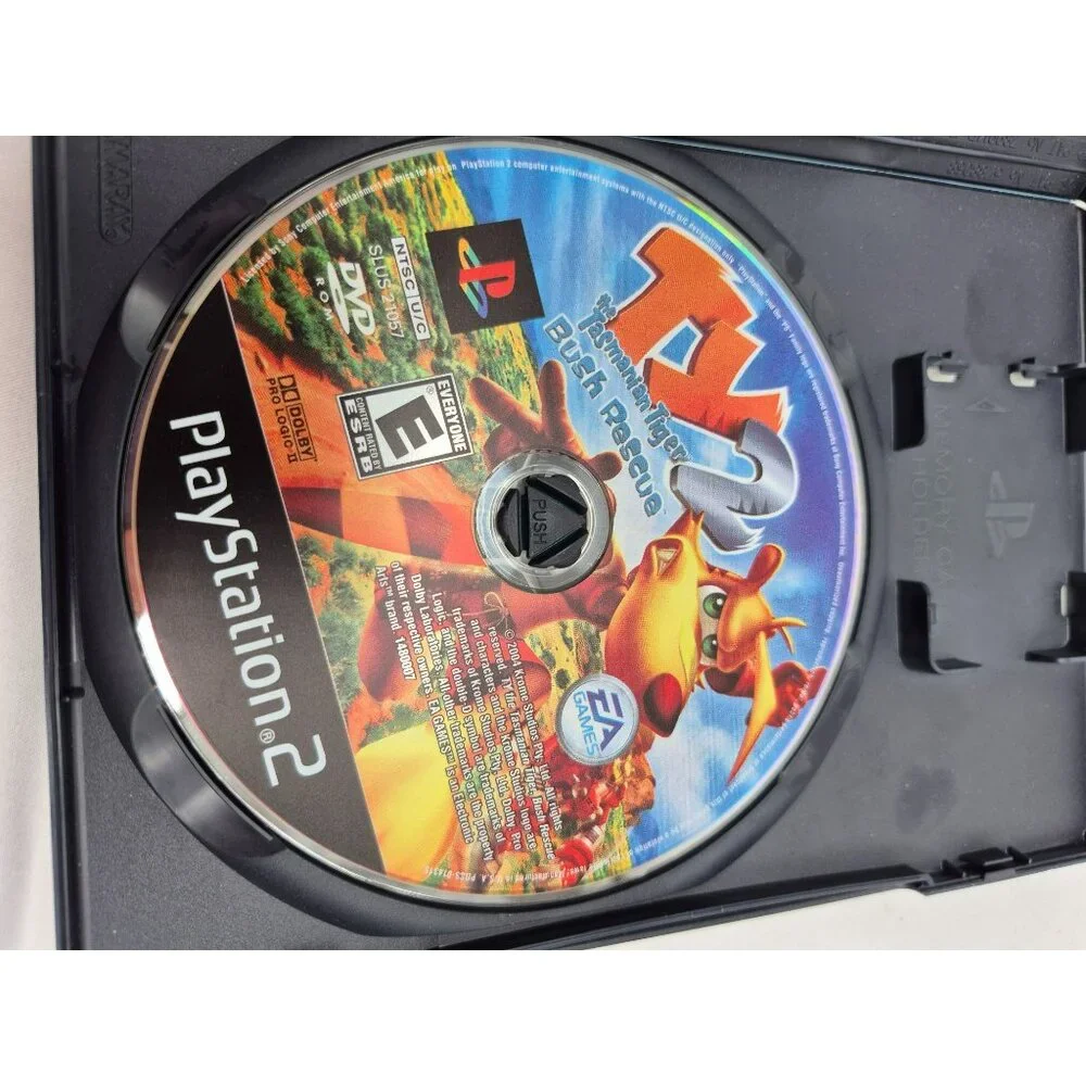 PS2 Ty The Tasmanian Tiger 2 Bush Rescue Playstation 2 Game EA Games Rated E